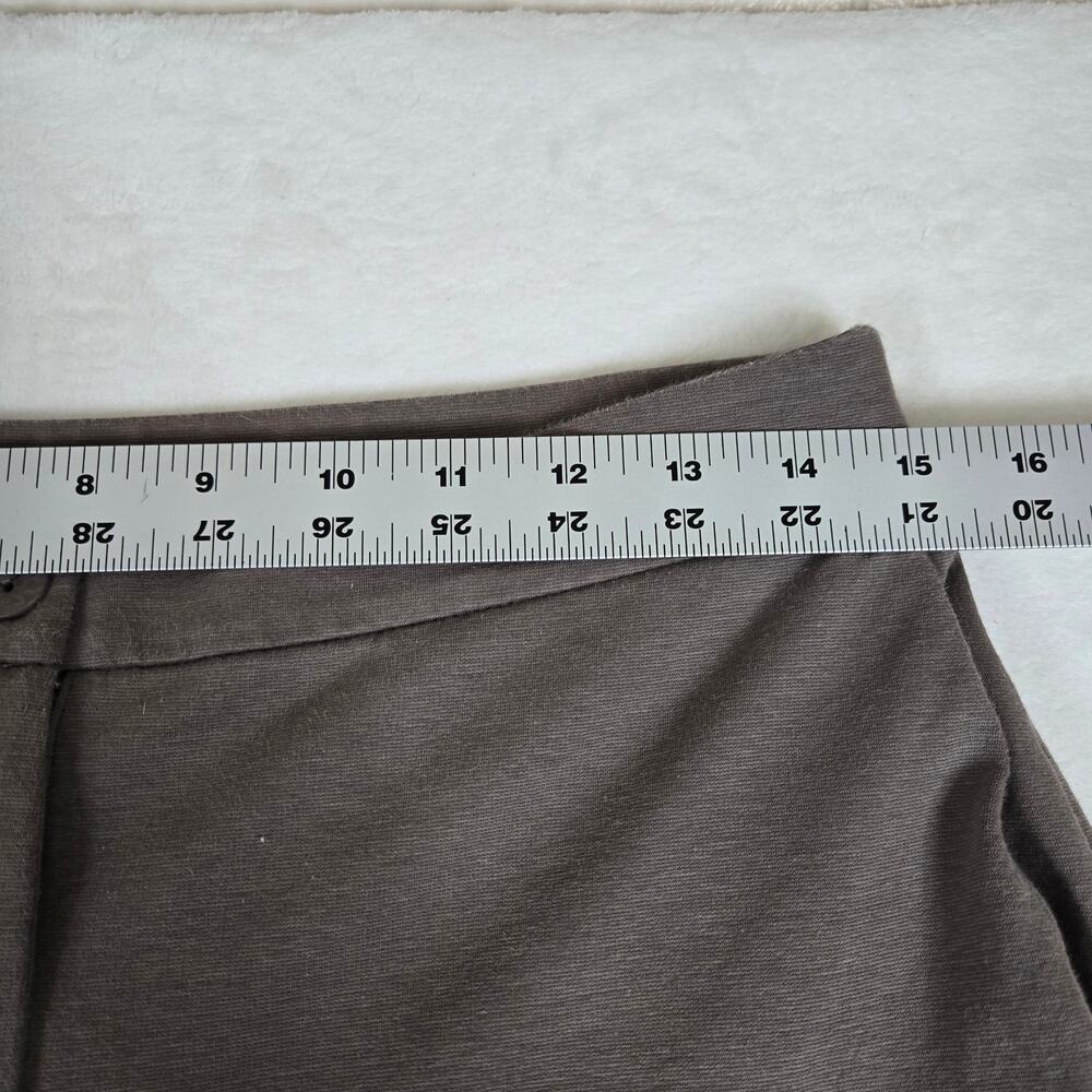 Eileen Fisher Flex Ponte Slim Pants Womens Petite Medium High Waist 0859 - Picture 10 of 11